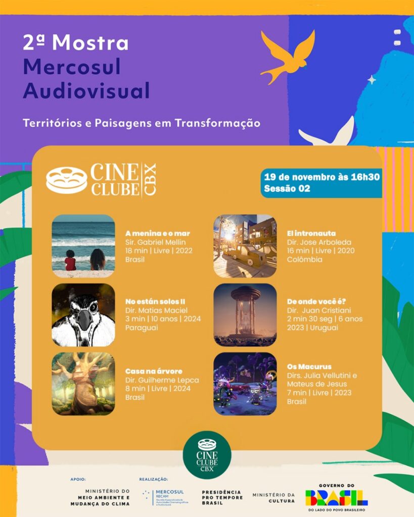 2 mostra mercosul audiovisual - cine clube cbx
