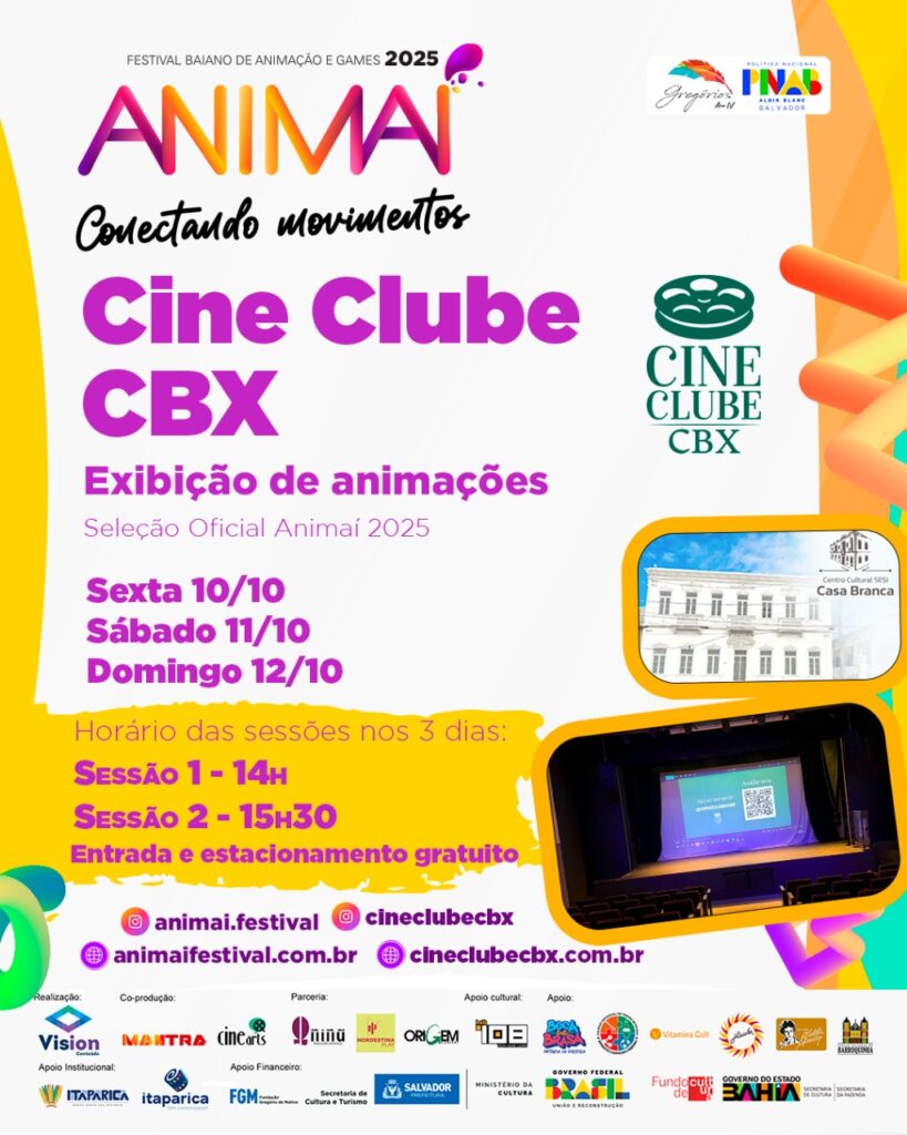 festival ANimai cine clube cbx